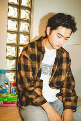 幼犬主義漸變長襯衫