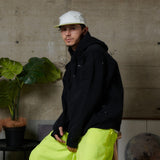 distressed loose hoodie