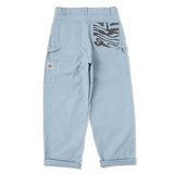 Tecchan X 9090 Tiger-Pattern畫家褲子