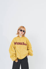WudgeBoy logo nylon stadium jumper