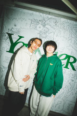 KALMA × younger song zip hoodie