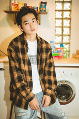 幼犬主義漸變長襯衫