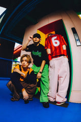 9090旅行彩色牛仔布