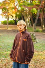 color scheme fleece jacket