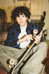 幼犬主義漸變長襯衫