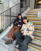 YS whole pattern knit