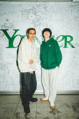 KALMA × younger song zip hoodie