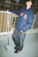 徽標徽標棉線教練夾克