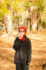 cable turtleneck knit