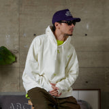 distressed loose hoodie