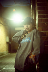 火焰徽標色素長T卹