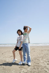 Tiedye Goodvibes大學徽標T卹