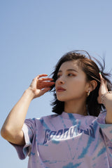 Tiedye Goodvibes大學徽標T卹