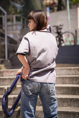 YS butterfly logo ringer tee