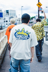 國王徽標漸變襯衫