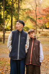 Color Scheme Fleece Vest