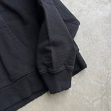 distressed loose hoodie