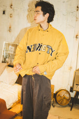 徽標徽標棉線教練夾克