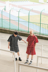 MSB logo patterned pants