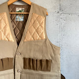 사냥 퀼트 패딩 조끼