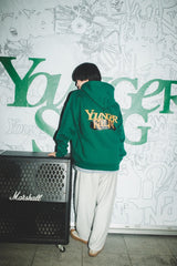 KALMA × younger song zip hoodie