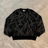 圓滿的軍事部落迷彩針織