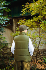 가짜 다운 조끼