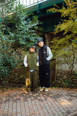 가짜 다운 조끼