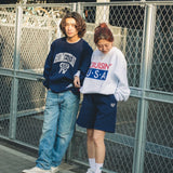 RUSSELL✖HTH collabo college sweat