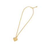 HTH心臟徽標項鍊