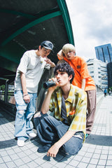 國王徽標漸變襯衫