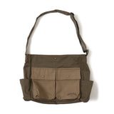 double pocket shoulder bag