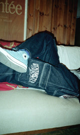 9090 x厘米縫線貨運牛仔布