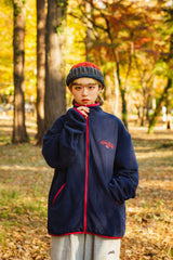 color scheme fleece jacket