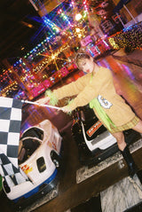 NG LOGO MOHAIR LIKE CARDIGAN