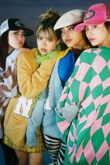 NG LOGO MOHAIR LIKE CARDIGAN