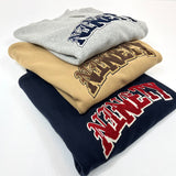 拼貼徽標半拉鍊汗