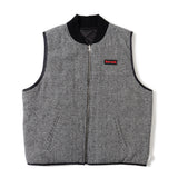 학생 냉담한 가역 퀼팅 조끼