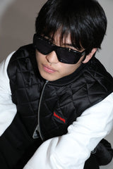 학생 냉담한 가역 퀼팅 조끼