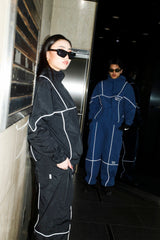 student apathy nylon seam pants