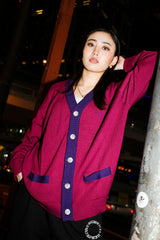 student apathy color scheme cardigan