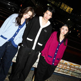 student apathy color scheme cardigan