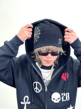 WHO28 Genzai Zip Hoodie