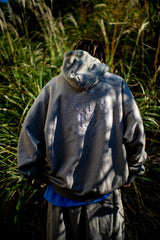 gzi Chain Pigment Hoodie