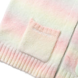 학생 냉담한 그라데이션 니트 조끼