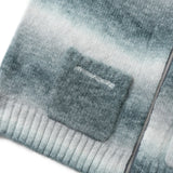 학생 냉담한 그라데이션 니트 조끼