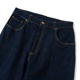 student apathy denim setup pants