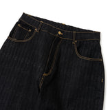 student apathy denim setup pants