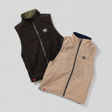 可逆的羊毛背心