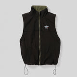 可逆的羊毛背心